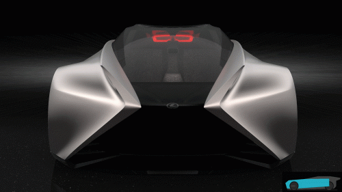 Меняющий форму концепт Lexus, вдохновленный японским принципом света