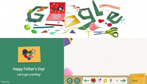 День отца: выразите свою любовь к папе с помощью электронной открытки «Сделай сам» от Google Doodle