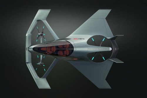 С концепцией Volante Vision Concept Aston Martin поднимается в небо